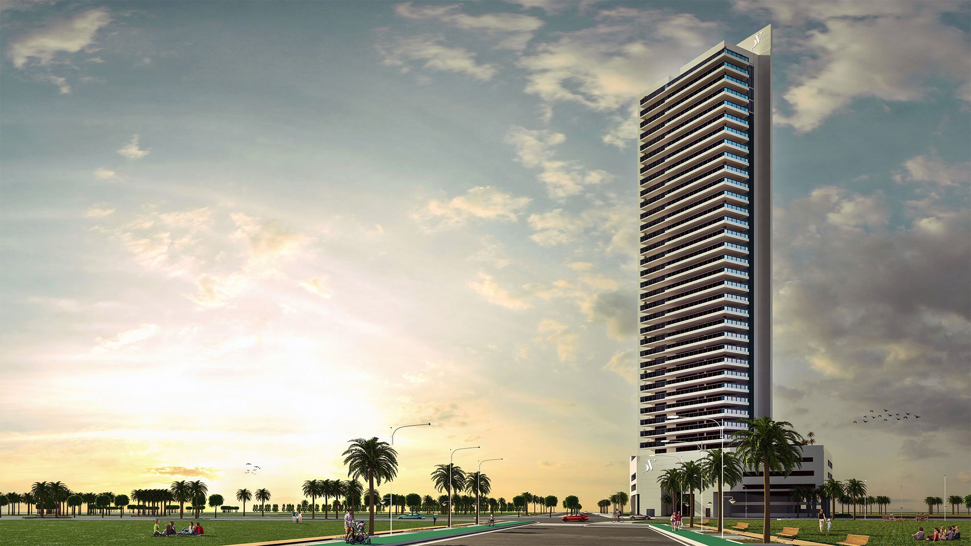 Exterior of Park View, Shams Abu Dhabi, Al Reem Island