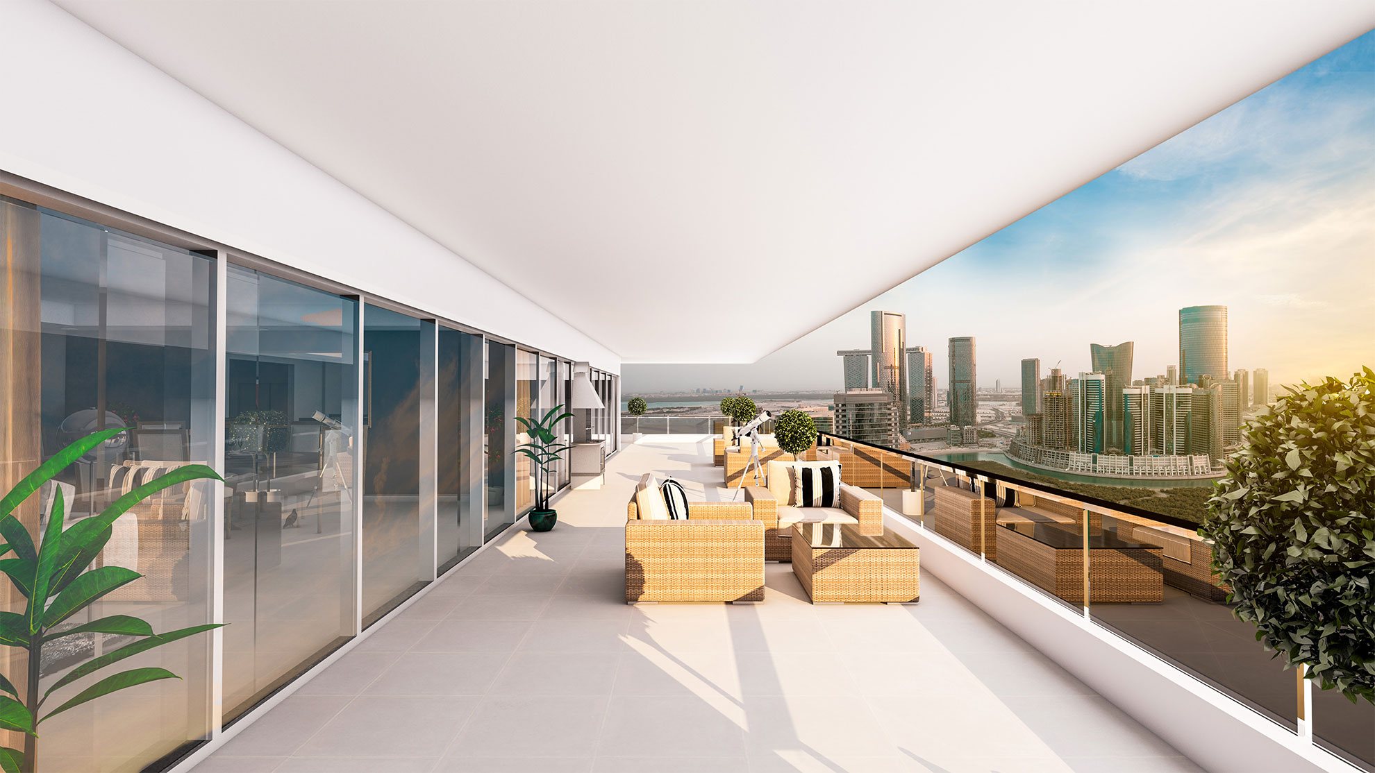 Interior of Park View, Shams Abu Dhabi, Al Reem Island