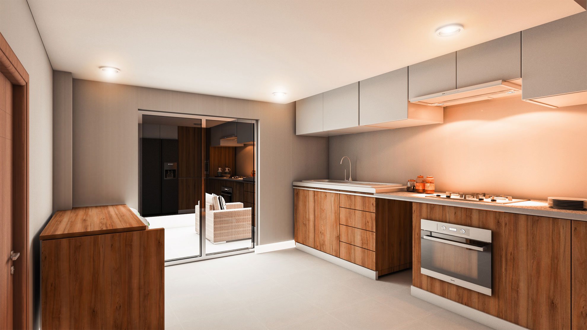 Interior of Park View, Shams Abu Dhabi, Al Reem Island